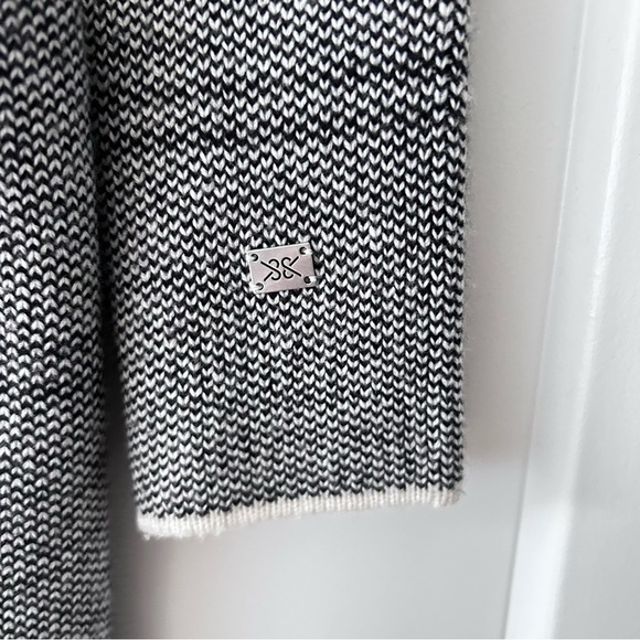 🆕 Soia & Kyo Benela Coatigan Open Front Mid-Thigh Length Cardigan With Lapels - Picture 5 of 9